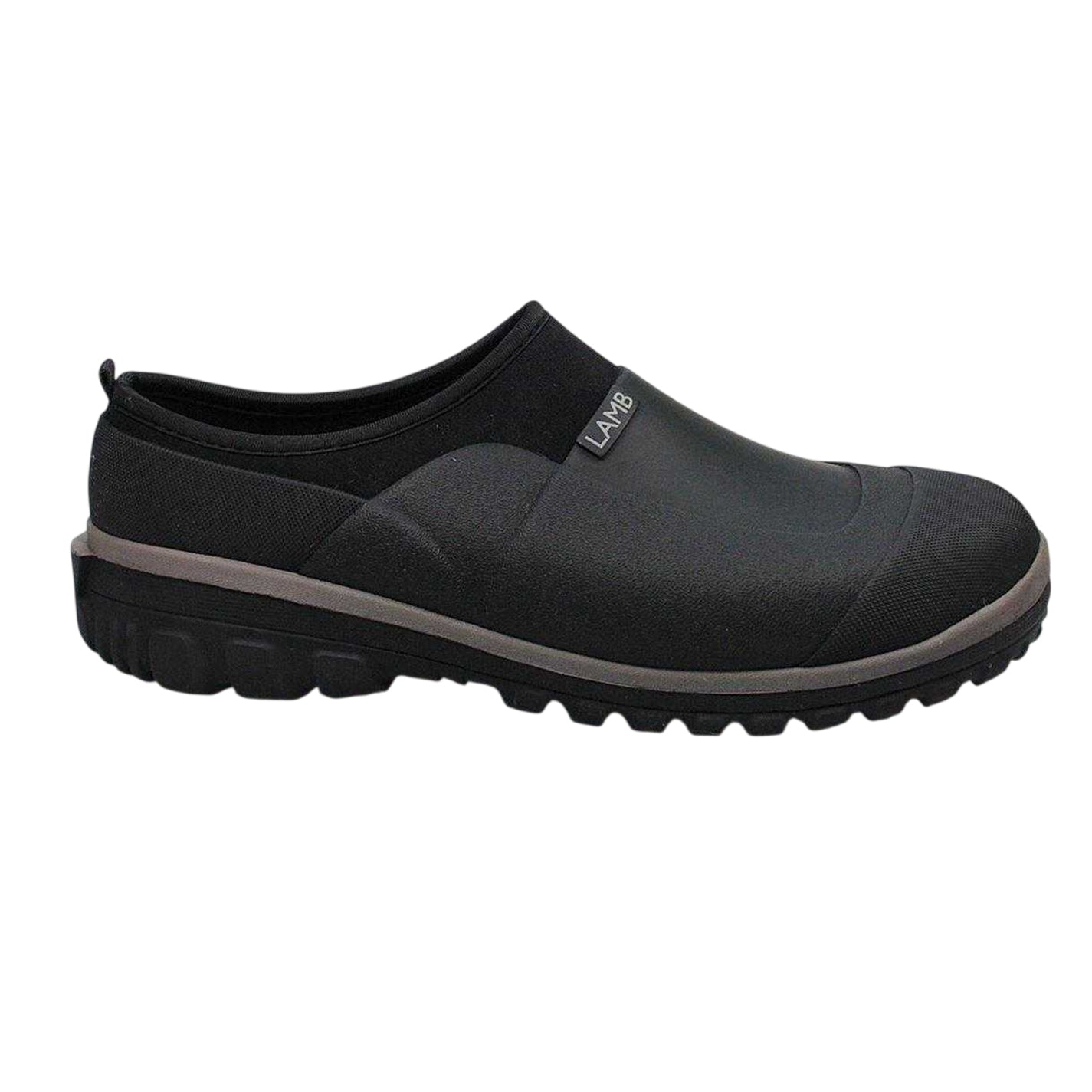 Black - Front - Lamb Mens Gardening Garden Clogs