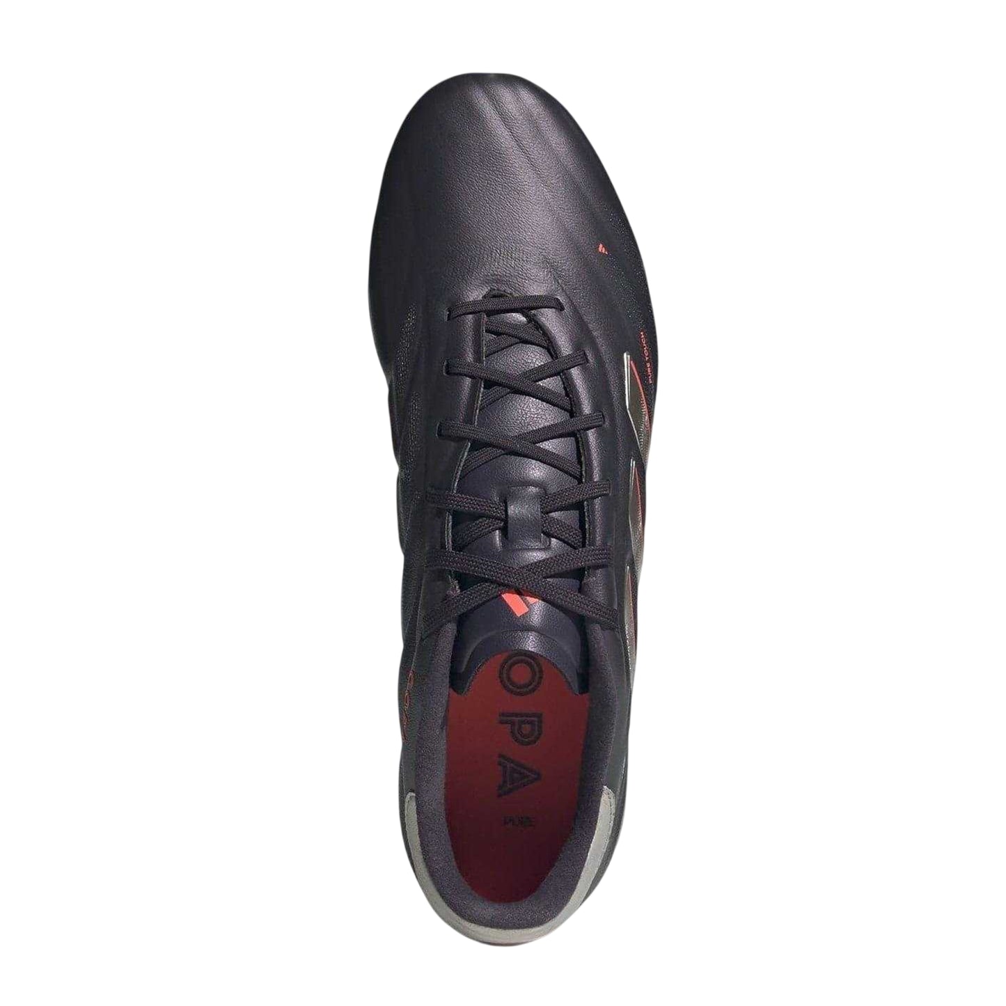Black-Silver - Lifestyle - Adidas Mens Elite Leather Soft Ground Football Boots