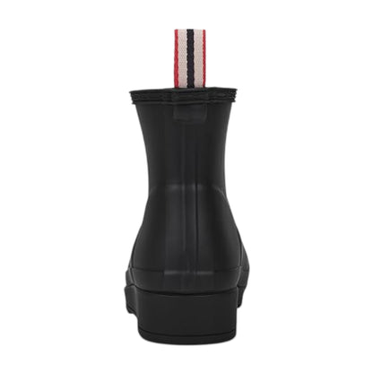 Black - Back - Hunter Womens-Ladies Play Short Wellington Boots