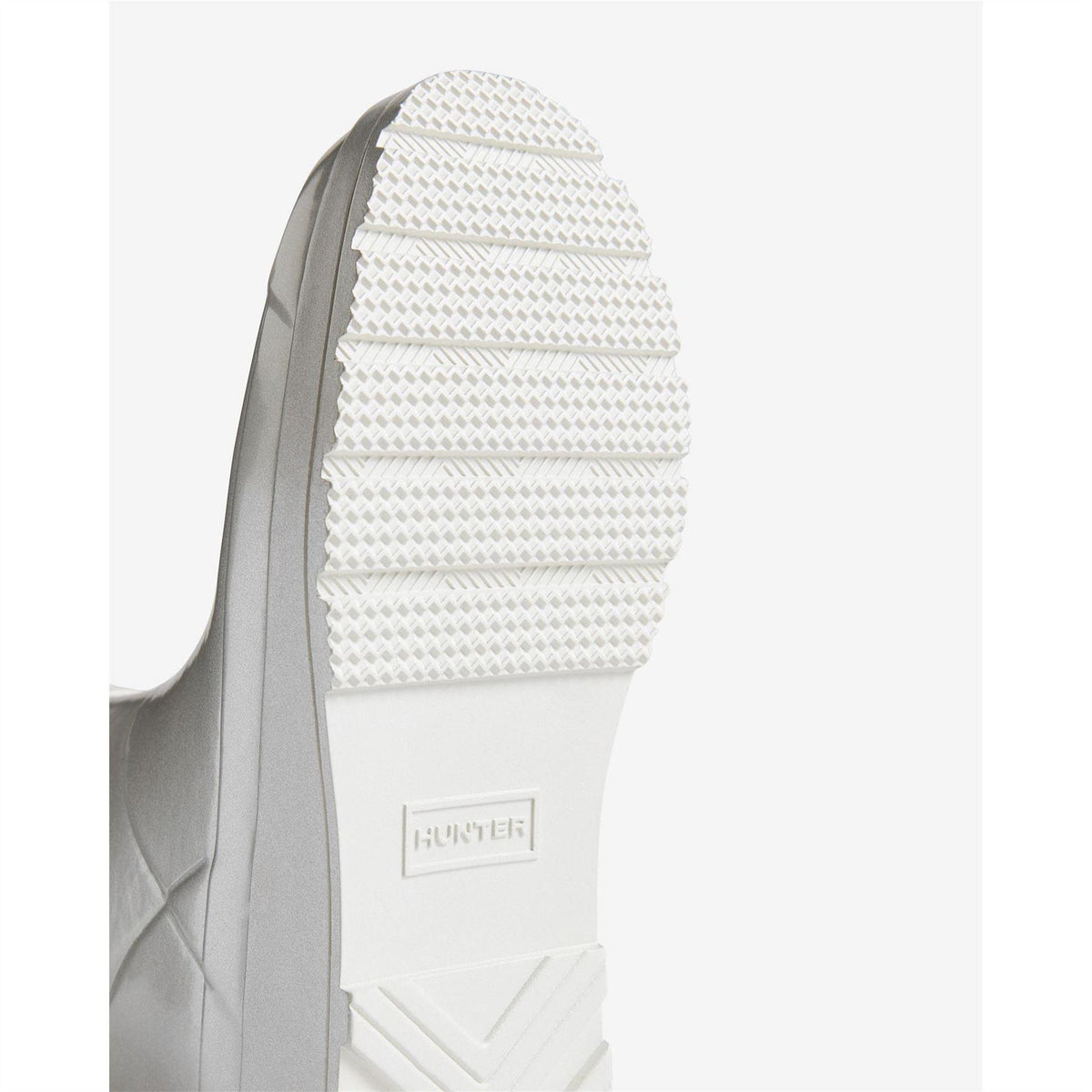 Metallic Silver - Lifestyle - Hunter Womens-Ladies Play Short Wellington Boots