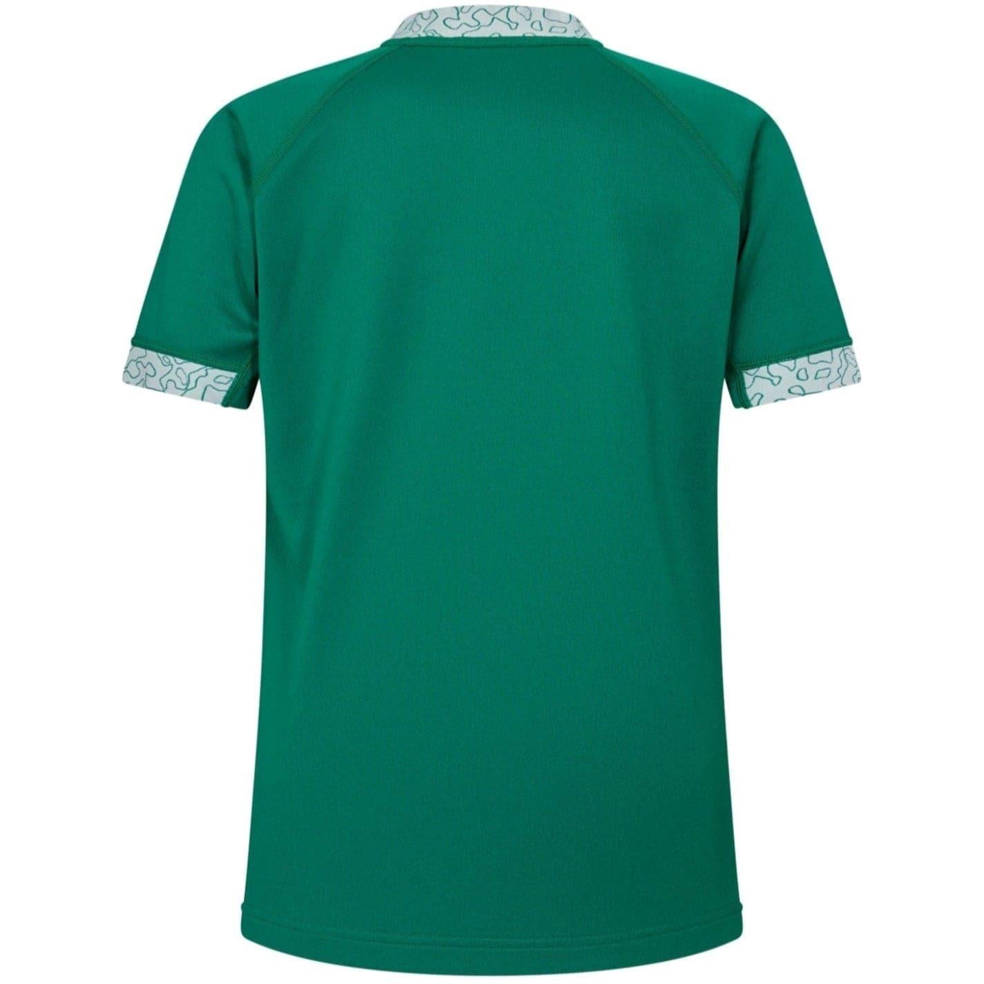 Green - Back - Canterbury Childrens-Kids Ireland Rugby Shirt