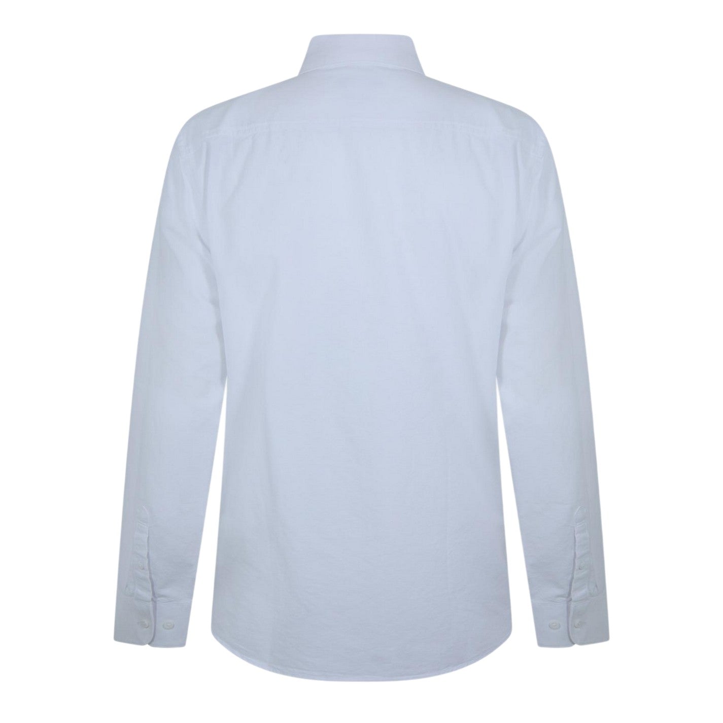 White - Back - Original Penguin Mens Oxford Long-Sleeved Button-Down Shirt