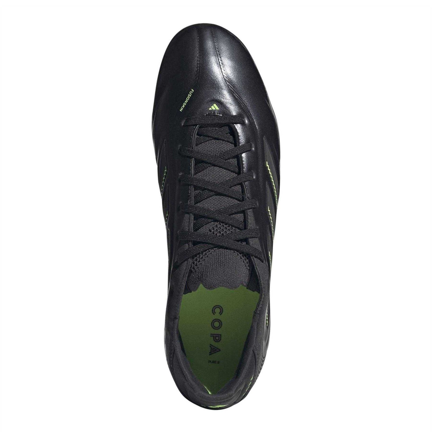 Black-Lead - Lifestyle - Adidas Mens Copa Pure III League Firm Ground Football Boots