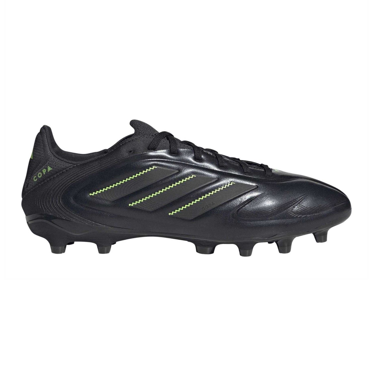 Black-Lead - Front - Adidas Mens Copa Pure III League Firm Ground Football Boots