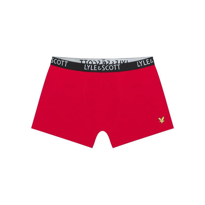 Black-Blue-Red - Lifestyle - Lyle & Scott Boys Logo Briefs (Pack of 3)