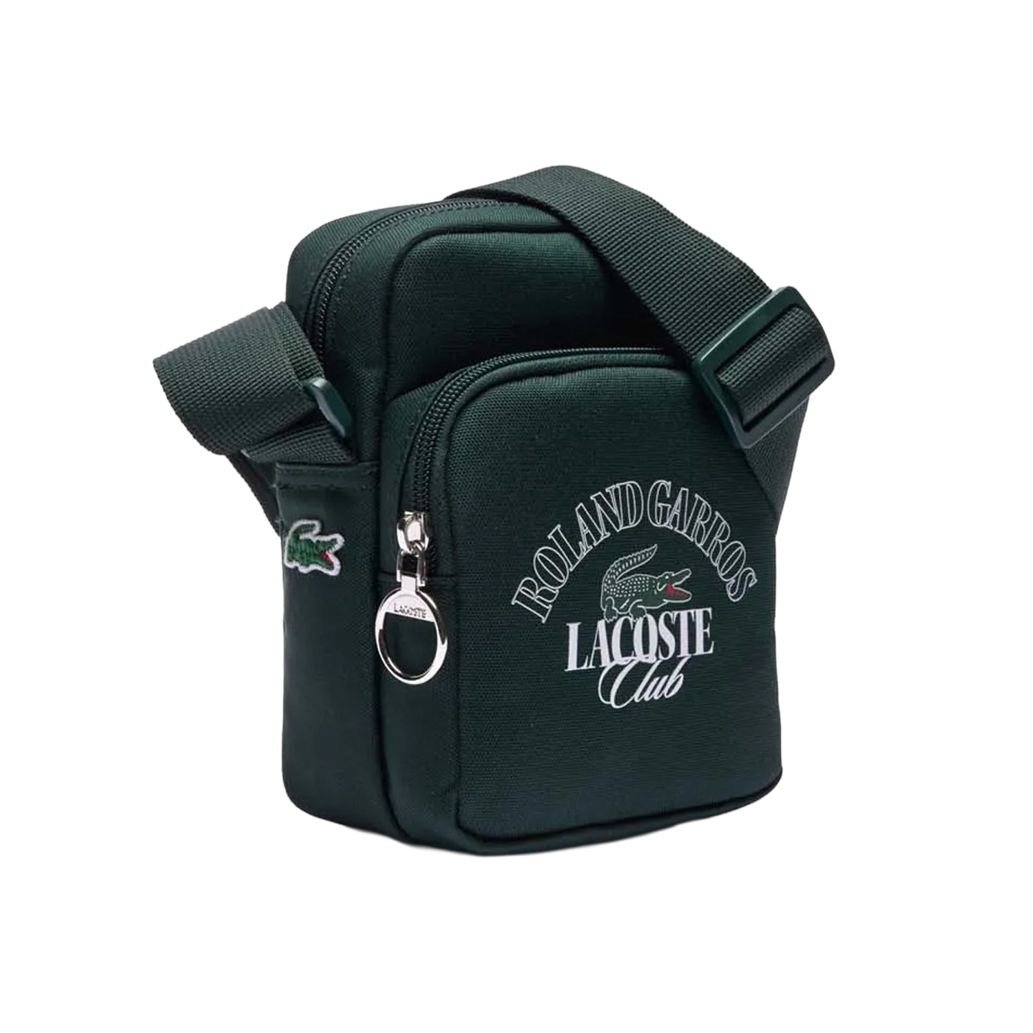Green - Side - Lacoste Roland-Garros Edition Mini Satchel