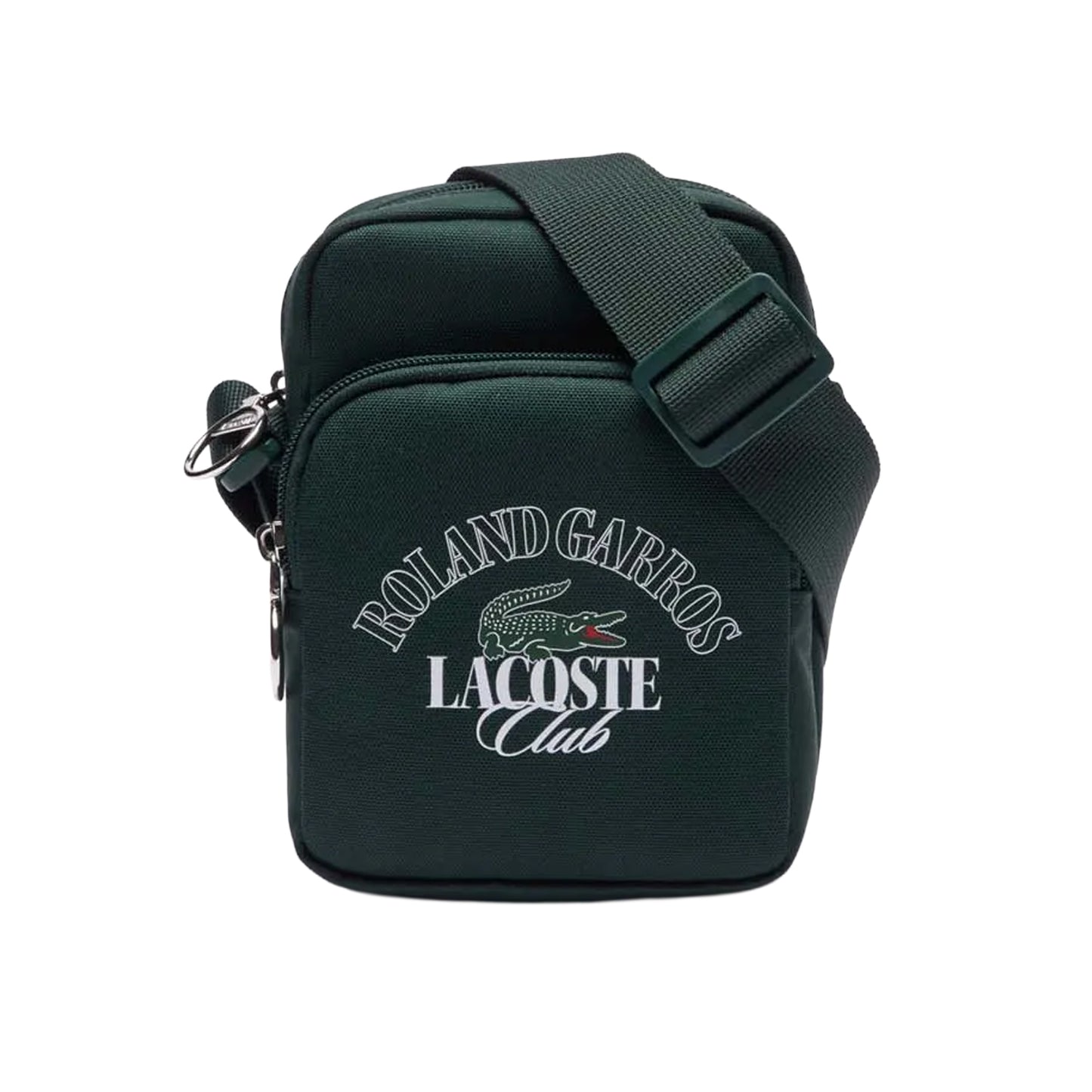 Green - Front - Lacoste Roland-Garros Edition Mini Satchel