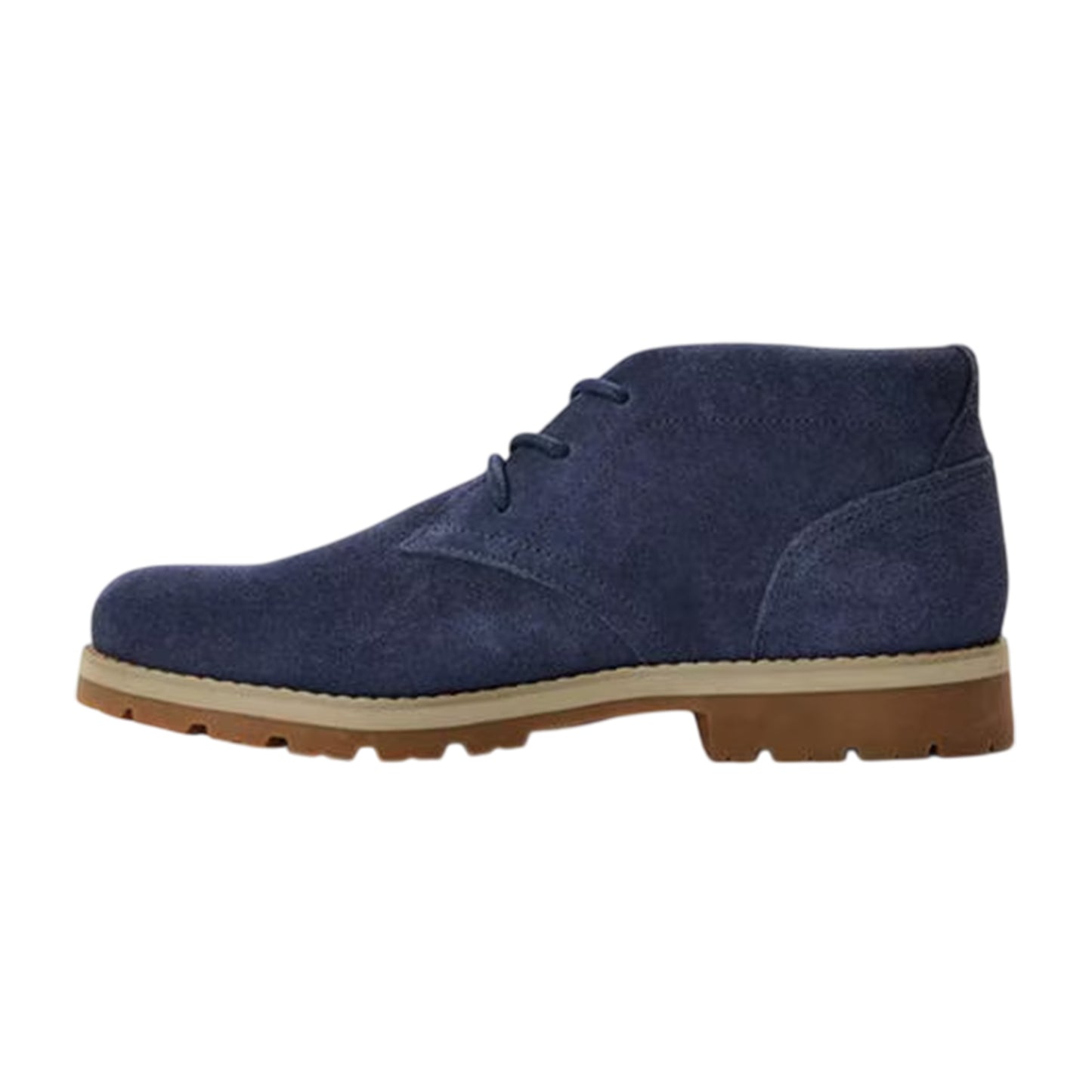 Navy - Back - Timberland Mens Suede Waterproof Chukka Boots