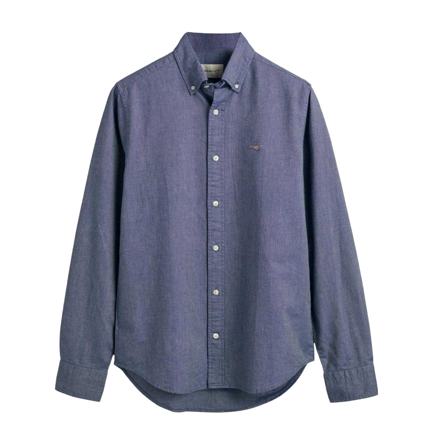 Blue - Front - Gant Mens Classic Oxford Button-Down Shirt