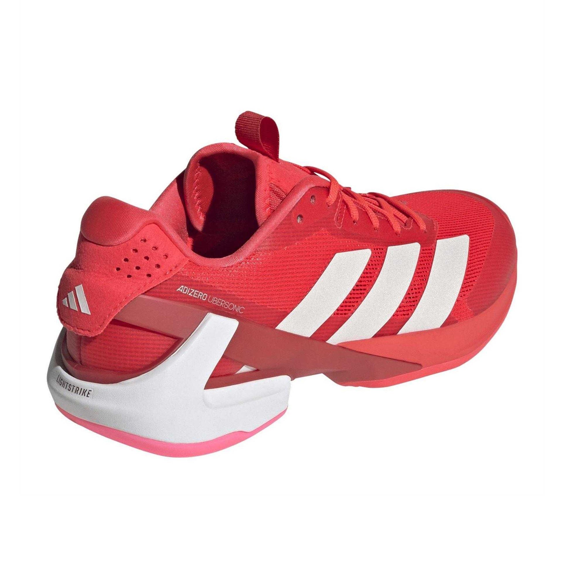 Lucid Red - Back - Adidas Mens Adizero Ubersonic 5 Tennis Shoes
