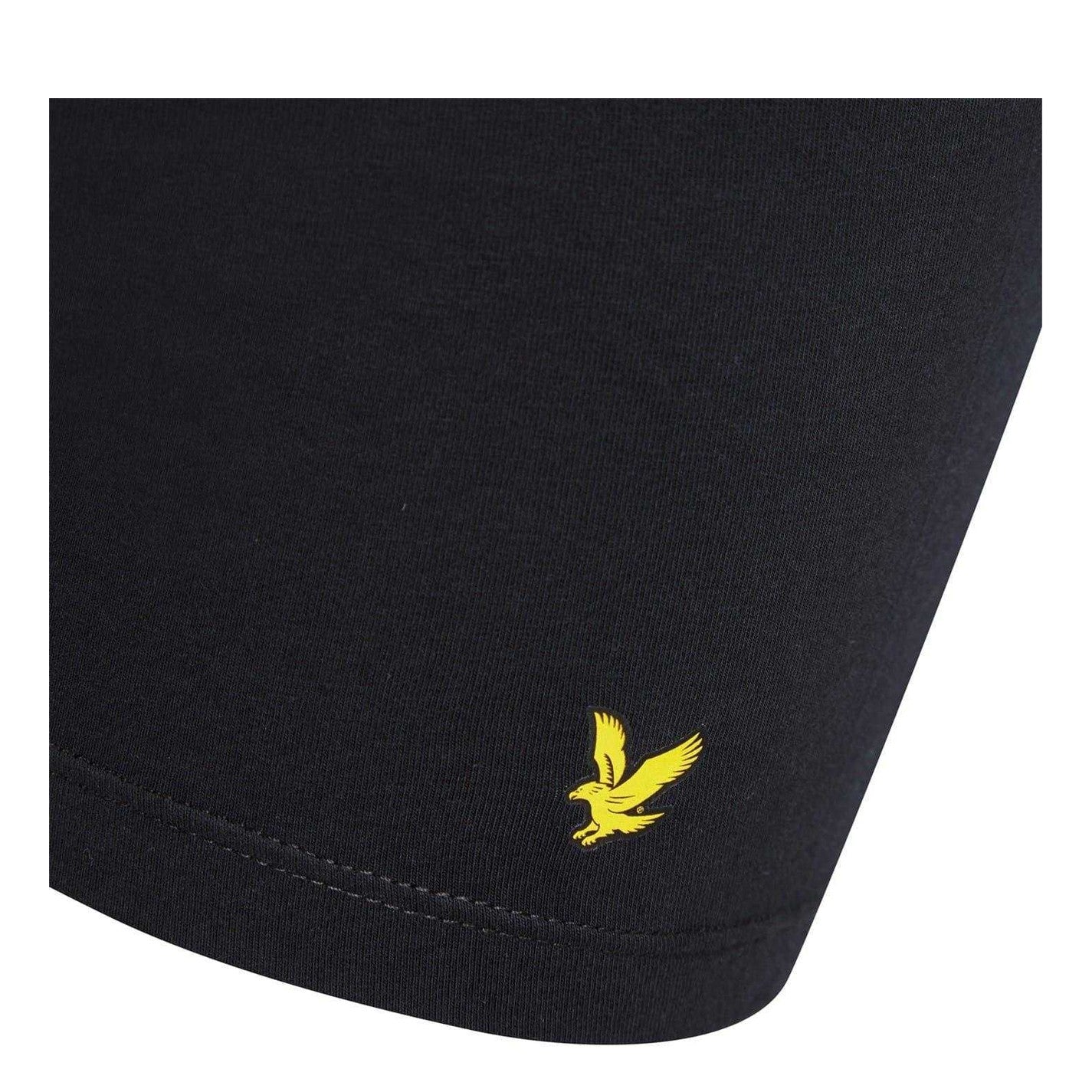 Core Black - Lifestyle - Lyle & Scott Mens Plain Boxer Briefs (Pack of 10)