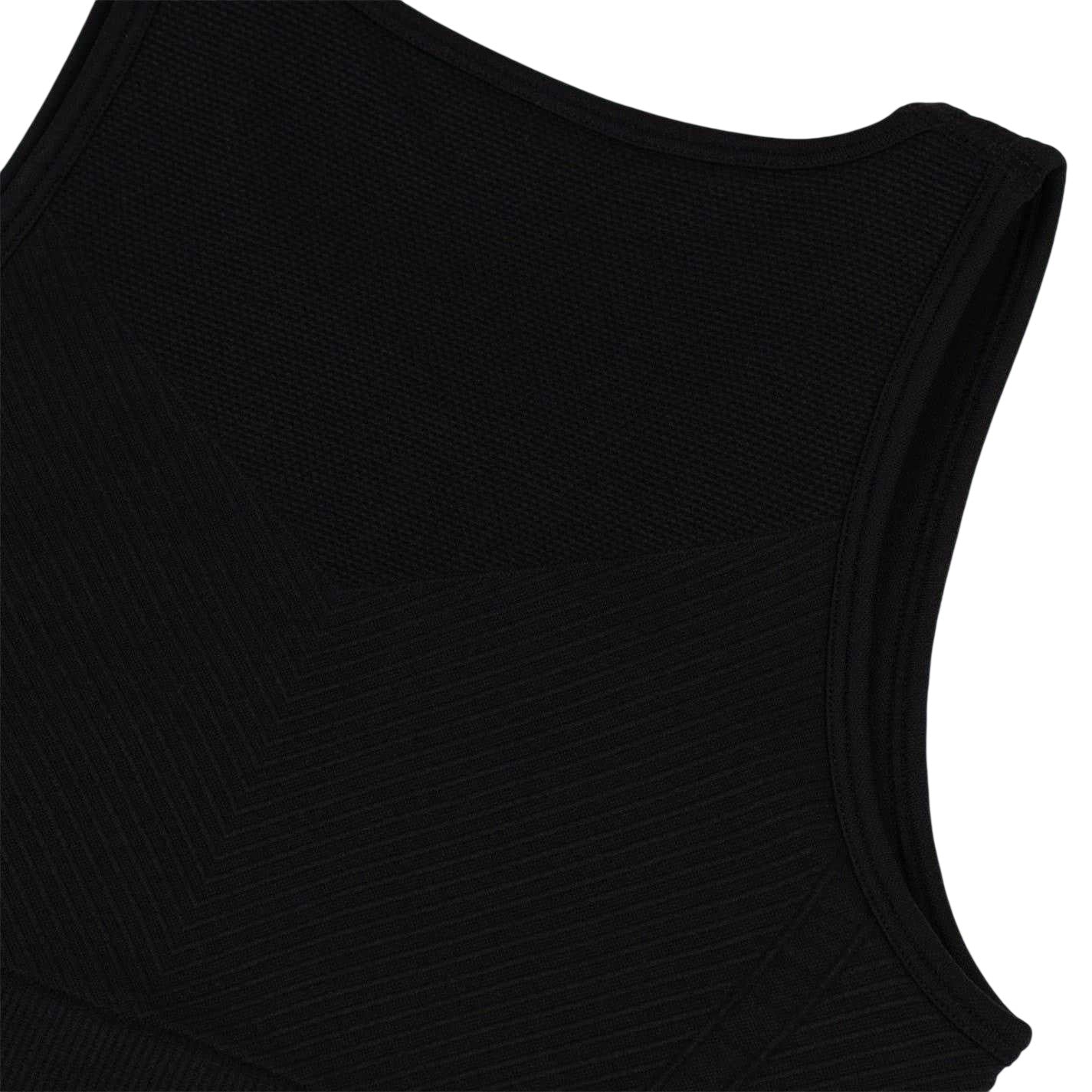 Black - Pack Shot - USA Girls Pro Seamless Crop Top