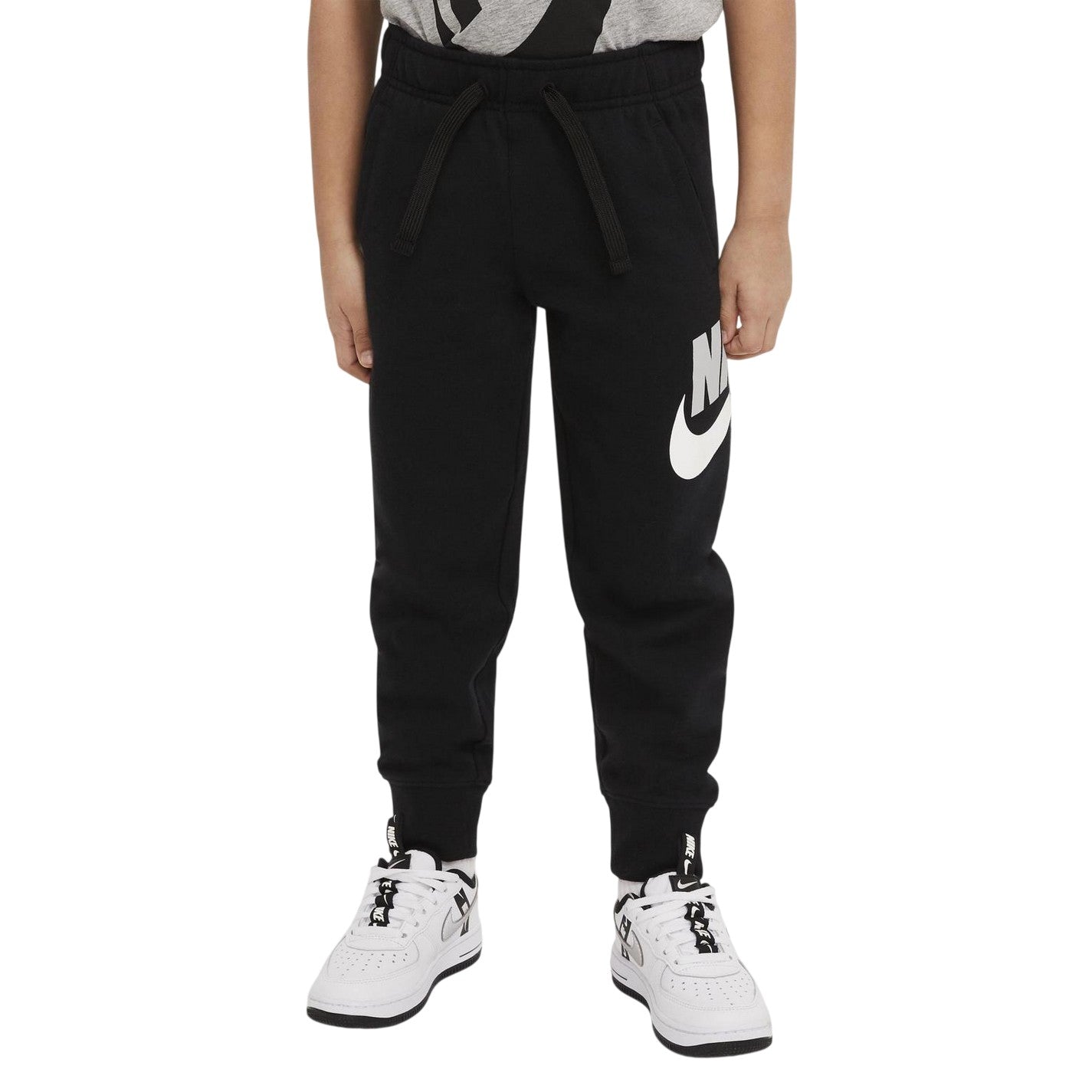 Black - Front - Nike Childrens-Kids Club Joggers