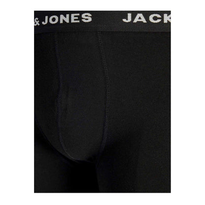 Black - Back - Jack And Jones Mens Basic Plus Boxer Briefs (Pack of 7)