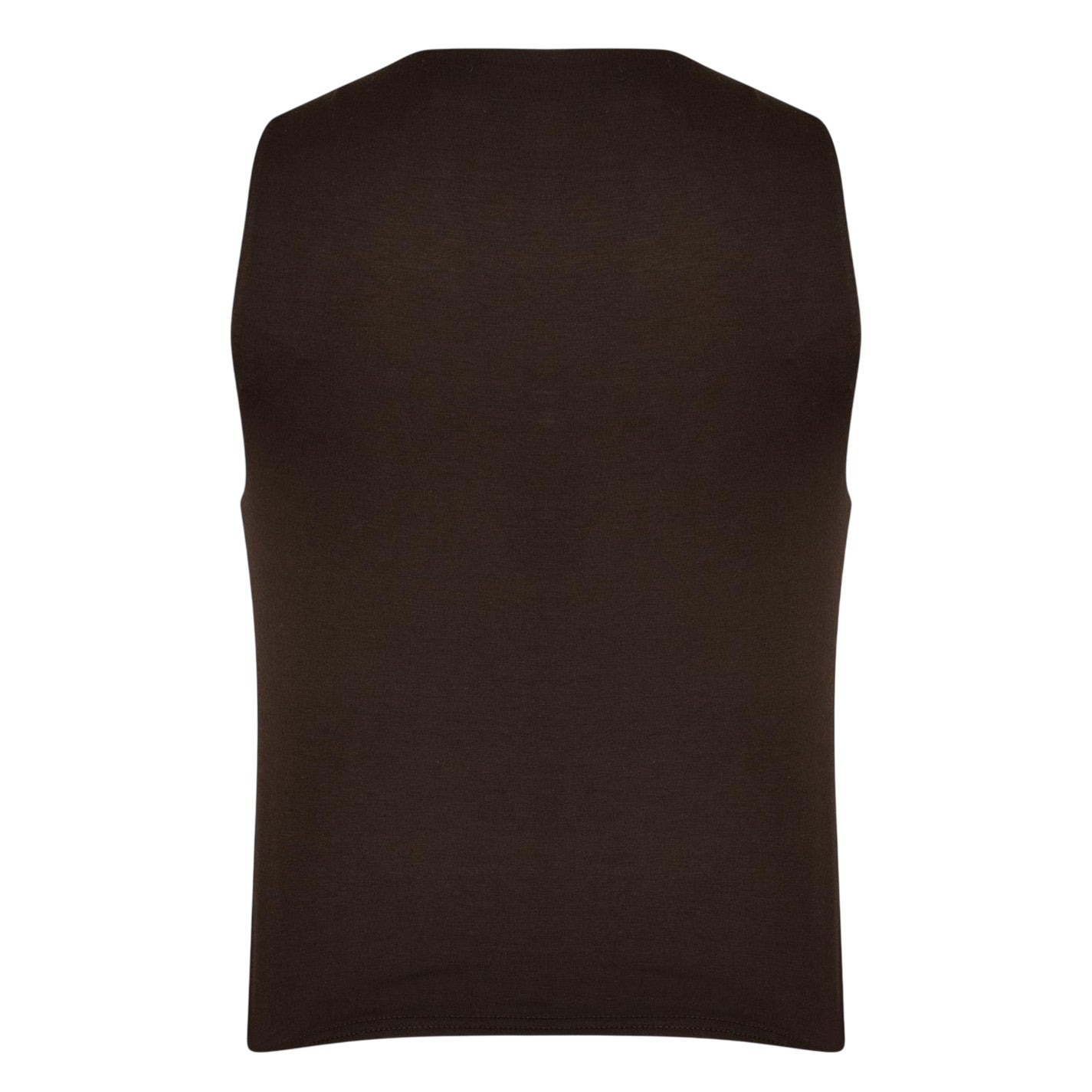 Brown - Back - Jack Wills Womens-Ladies Sleeveless Vest Top