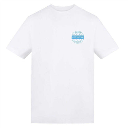 White-Sky Blue - Front - AWD Mens Made In Cov Coventry City FC T-Shirt