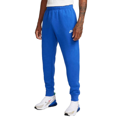Game Royal - Front - Nike Mens Sportswear Club Fleece Jogging Bottoms