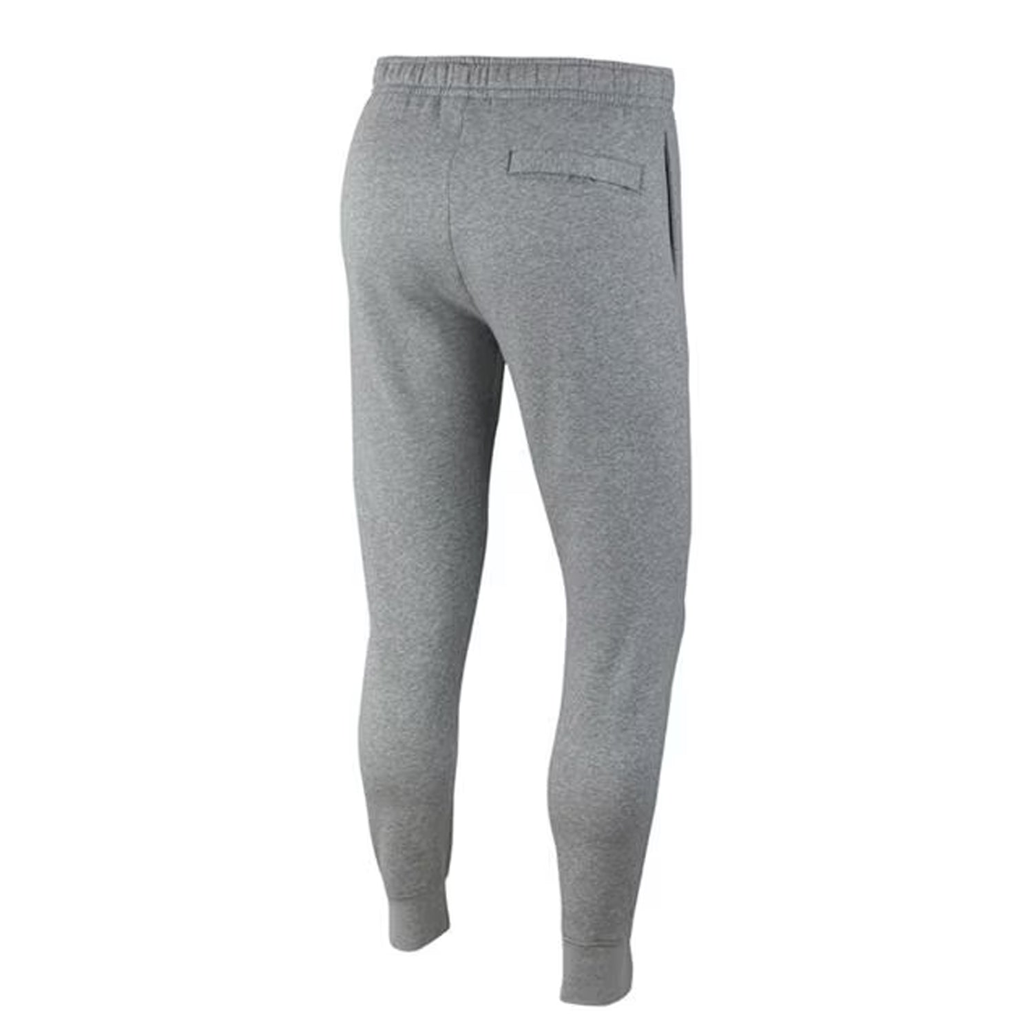 Grey - Back - Nike Mens Sportswear Club Fleece Jogging Bottoms