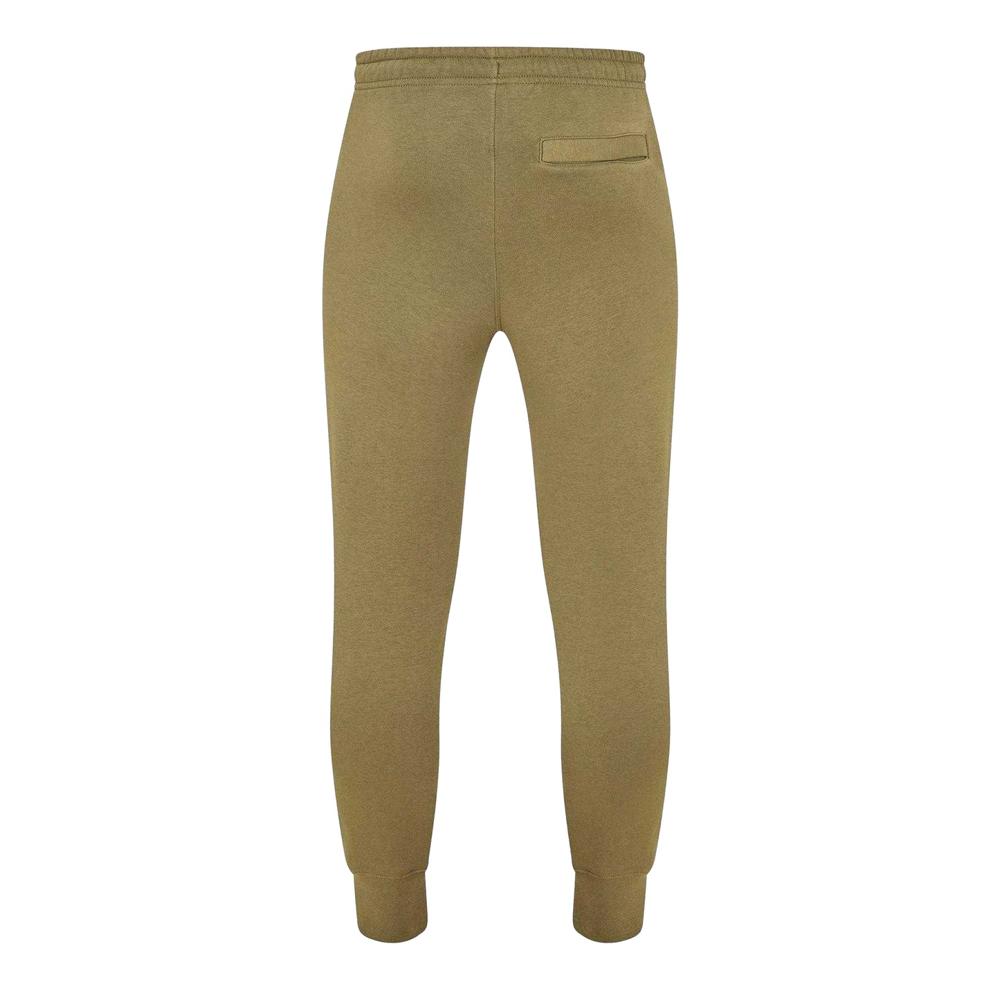 Olive-White - Back - Nike Mens Sportswear Club Fleece Jogging Bottoms