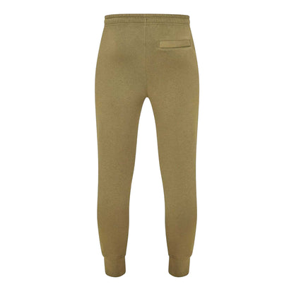 Olive-White - Back - Nike Mens Sportswear Club Fleece Jogging Bottoms