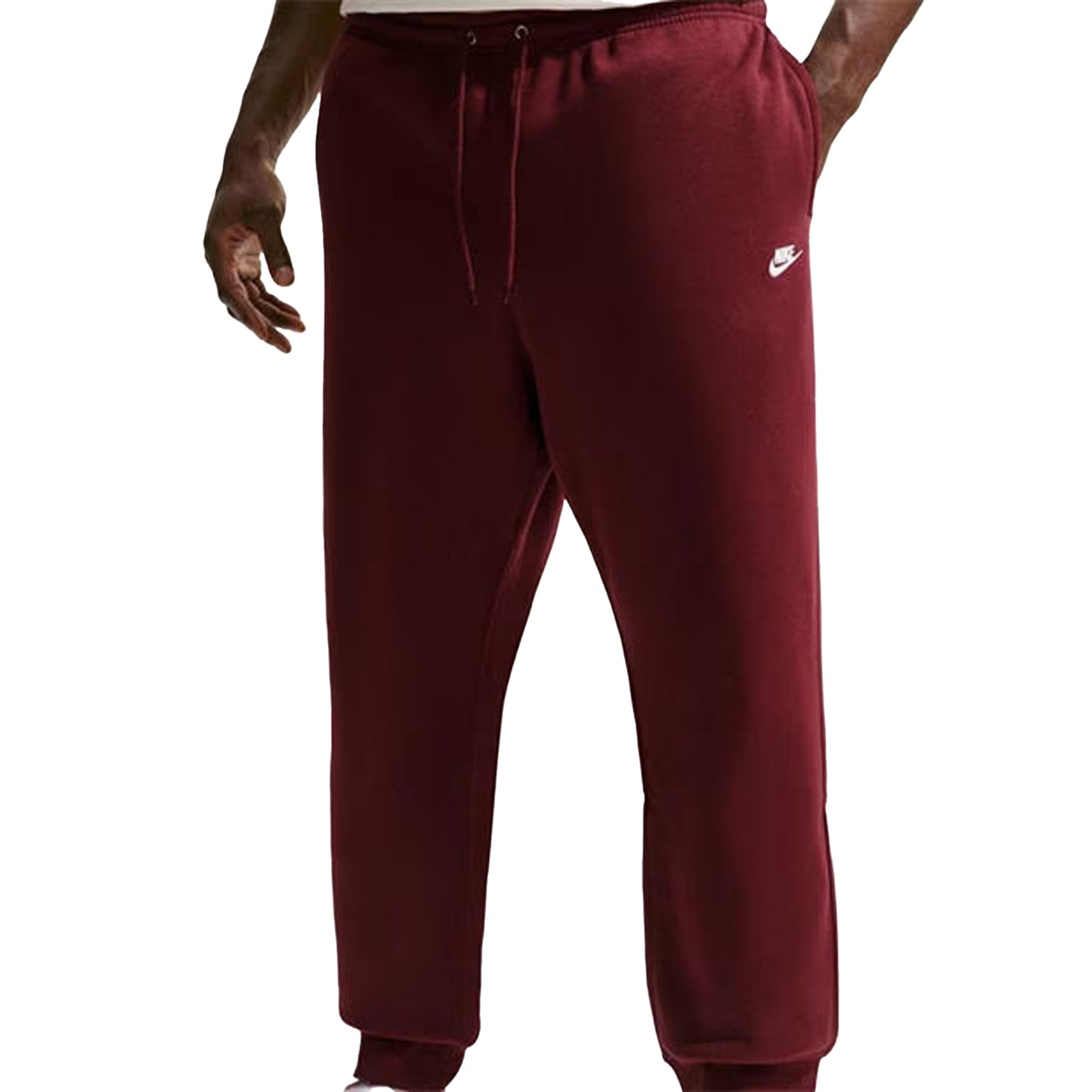 Team Red - Lifestyle - Nike Mens Sportswear Club Fleece Jogging Bottoms