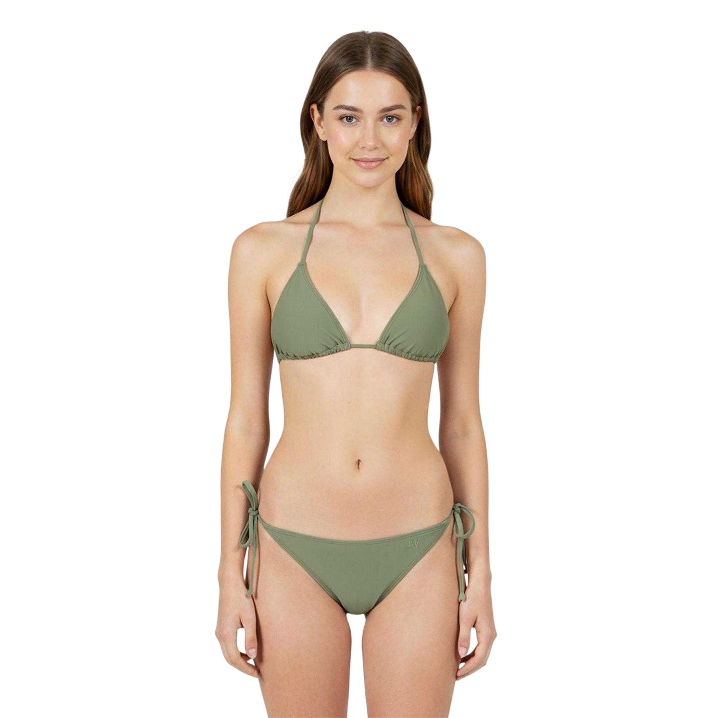 Khaki Green - Lifestyle - Jack Wills Womens-Ladies Triangle Bikini Top
