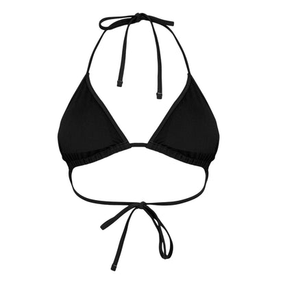 Black - Side - Jack Wills Womens-Ladies Triangle Bikini Top