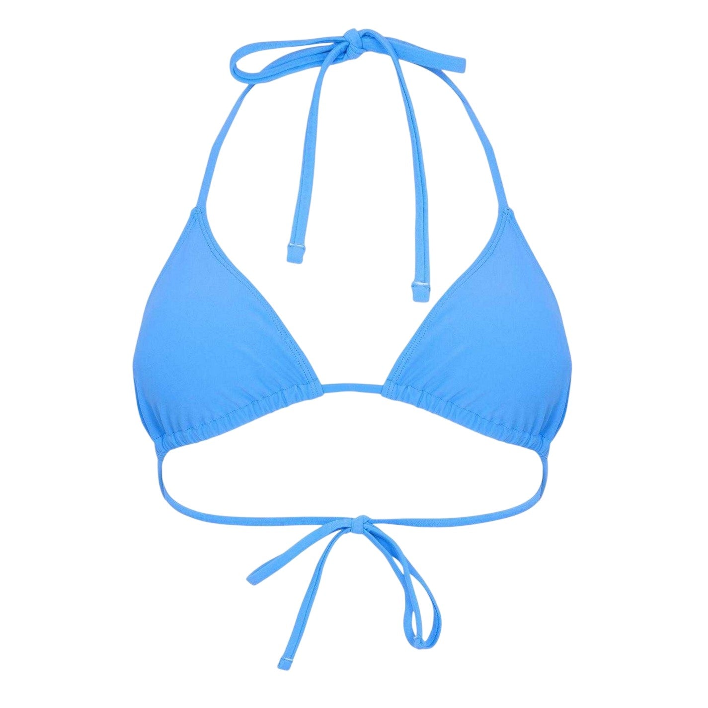 Marina Blue - Front - Jack Wills Womens-Ladies Triangle Bikini Top
