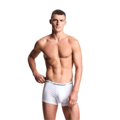 White - Side - Emporio Armani Mens Core Logo Underwear (Pack of 3)