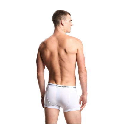 White - Lifestyle - Emporio Armani Mens Core Logo Underwear (Pack of 3)
