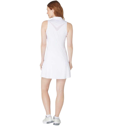 Brilliant White - Back - Callaway Womens-Ladies Flounce Athletic Dress