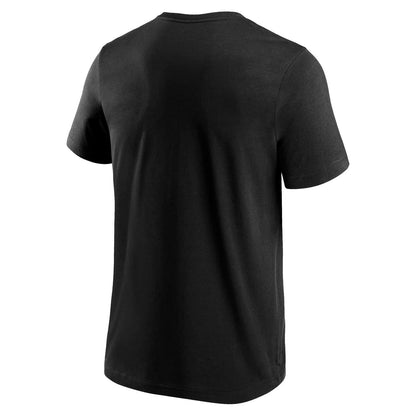 Black - Back - Oakland Raiders Mens NFL T-Shirt