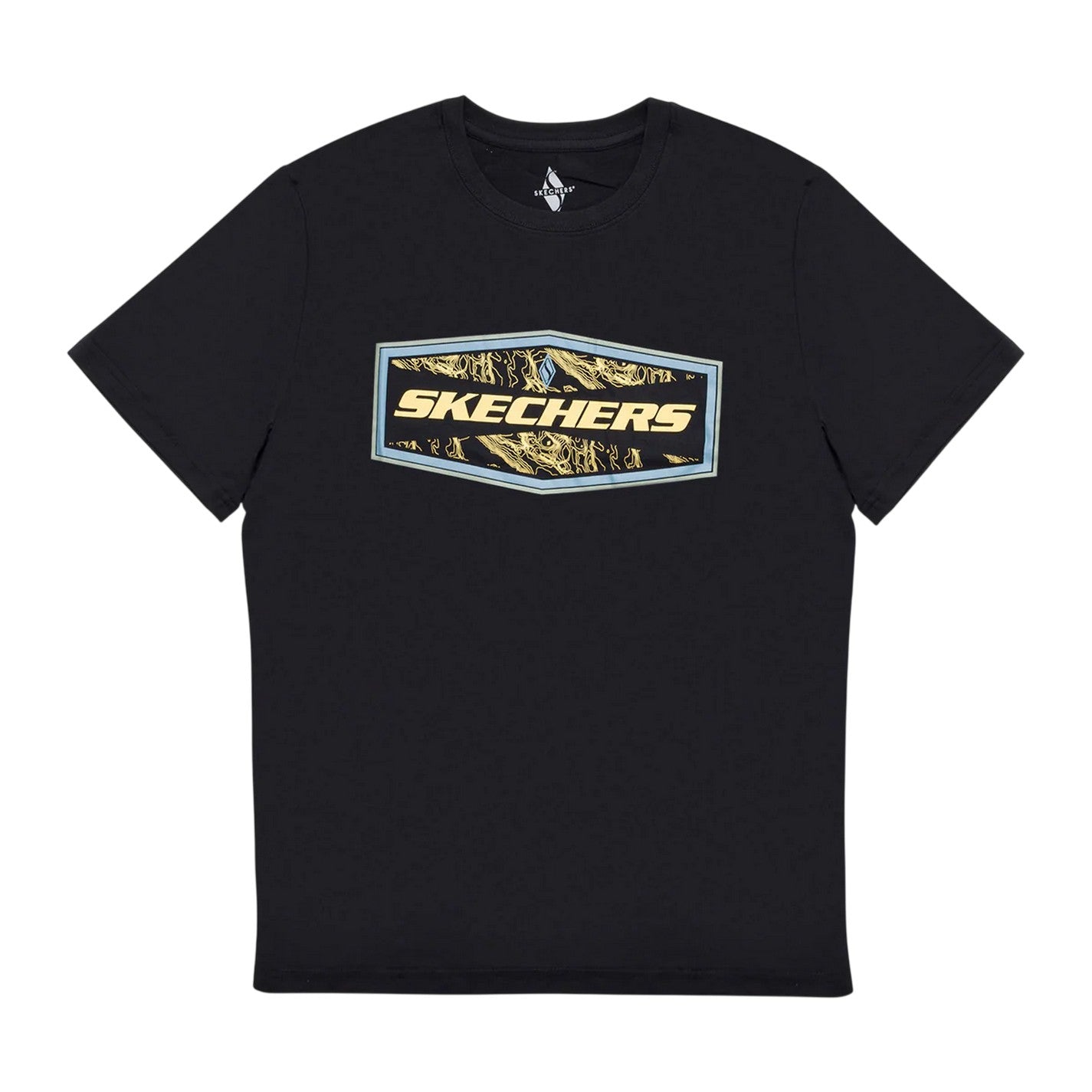 Black - Front - Skechers Mens Latitude T-Shirt