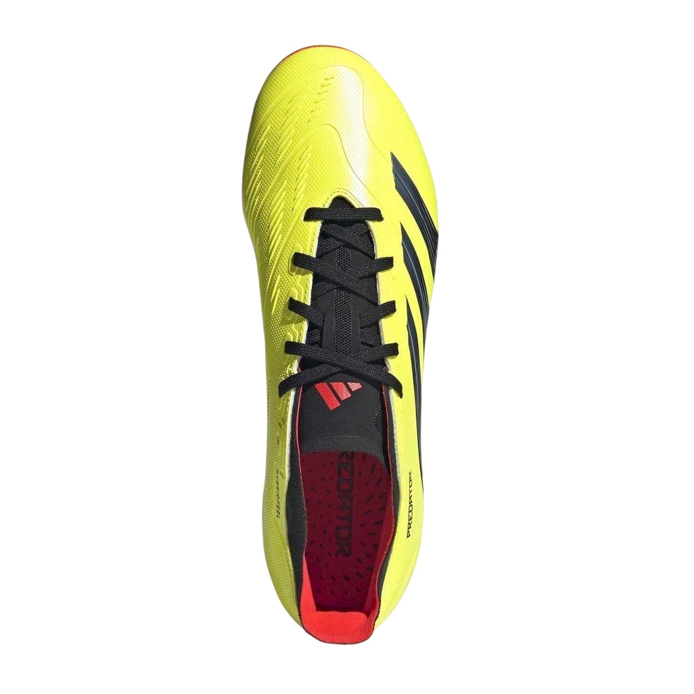 Yellow-Black-Red - Lifestyle - Adidas Mens Predator League Firm Ground Football Boots