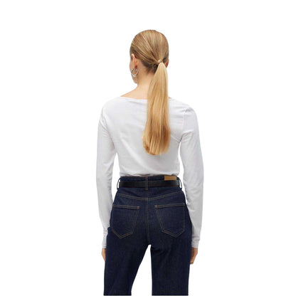 Bright White - Back - Vero Moda Womens-Ladies Maxi T-Shirt