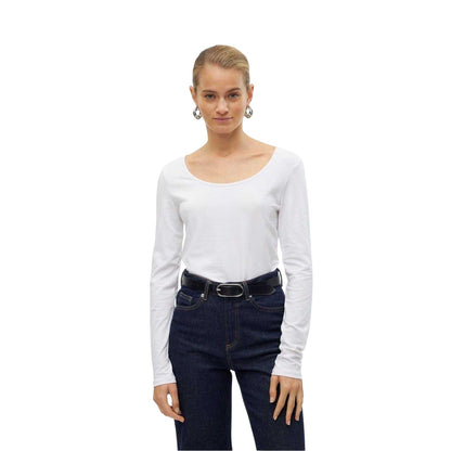 Bright White - Lifestyle - Vero Moda Womens-Ladies Maxi T-Shirt