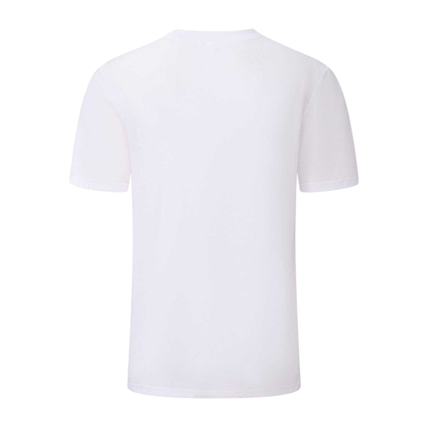 White-Red-Yellow - Back - Superman Mens Cotton T-Shirt