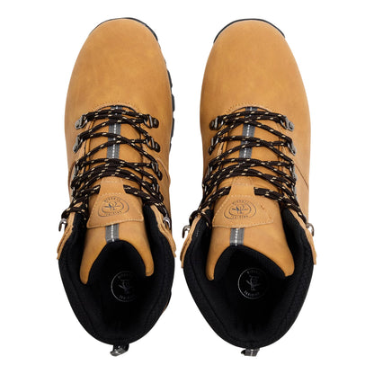 Yellow - Side - Original Penguin Mens Elder Hiking Boots