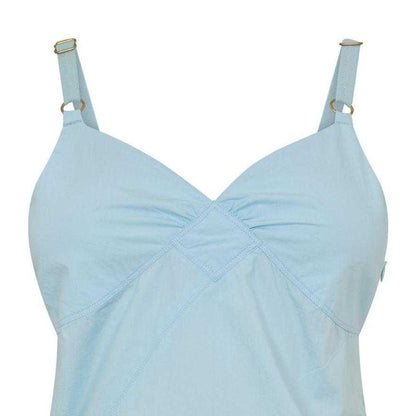 Blue - Side - Puma Womens-Ladies Diamond Tank Top