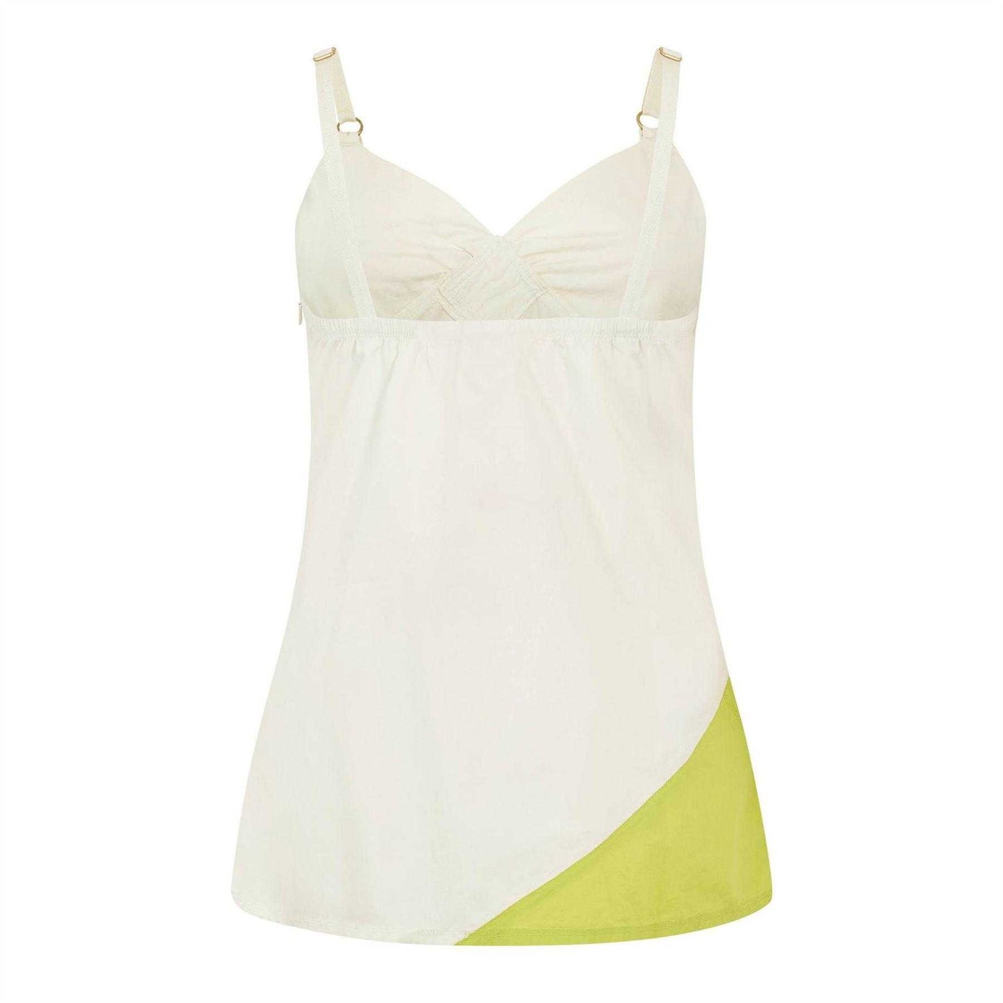 White - Back - Puma Womens-Ladies Diamond Tank Top