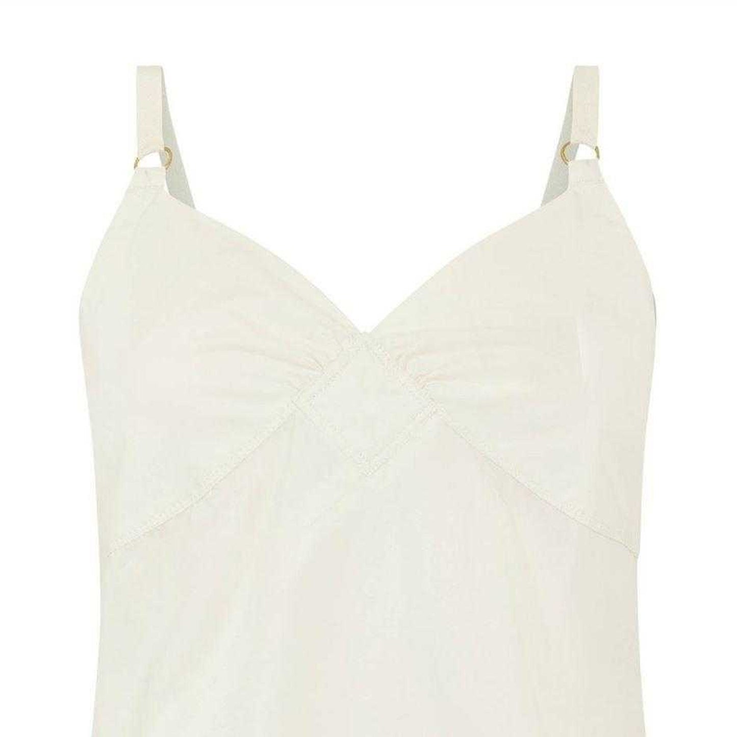 White - Side - Puma Womens-Ladies Diamond Tank Top