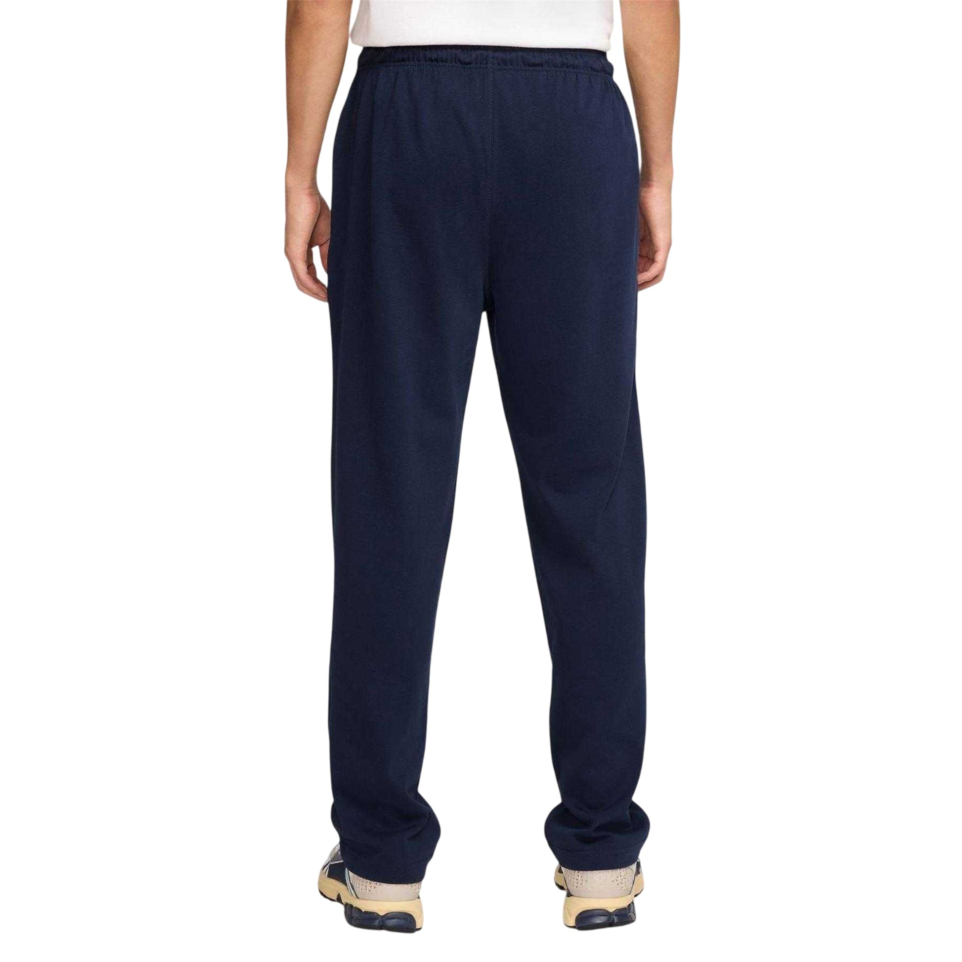 Obsidian Black - Back - Nike Mens Club Lightweight Knitted Sweatpants