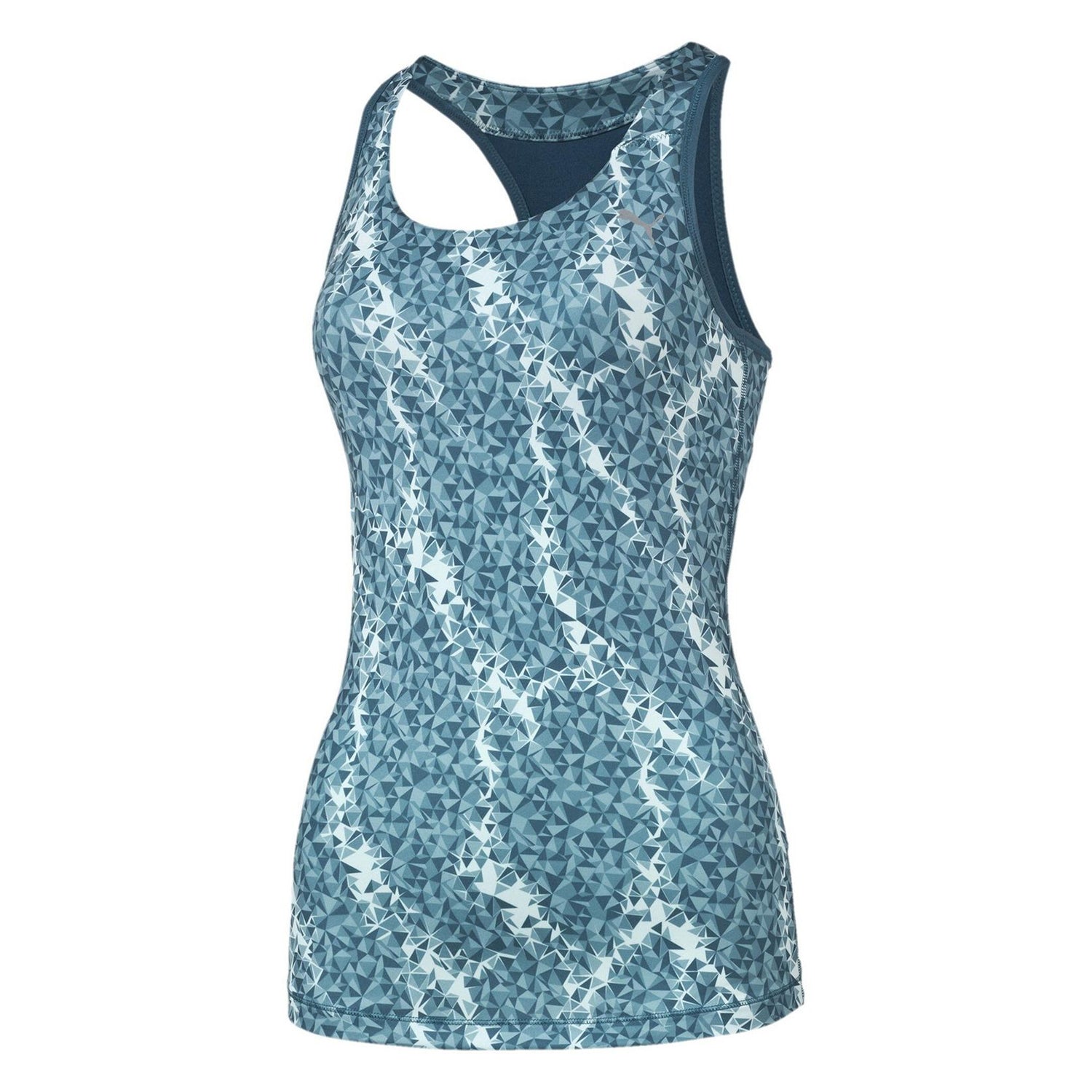 Blue - Front - Puma Womens-Ladies Put Eyes On Me Vest Top