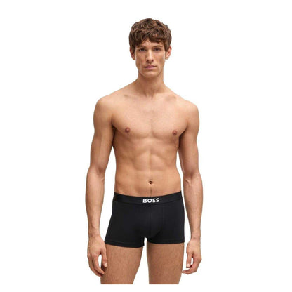 Black - Back - Boss Mens Underwear (Pack of 3)