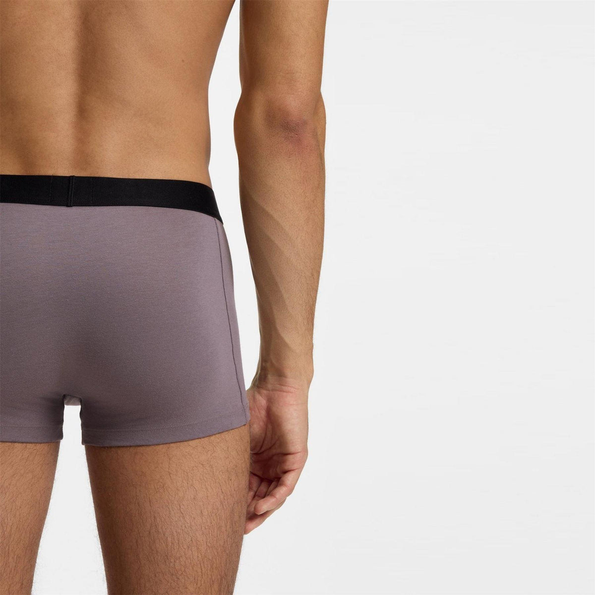 Grey-Black-White - Side - Boss Mens Underwear (Pack of 3)