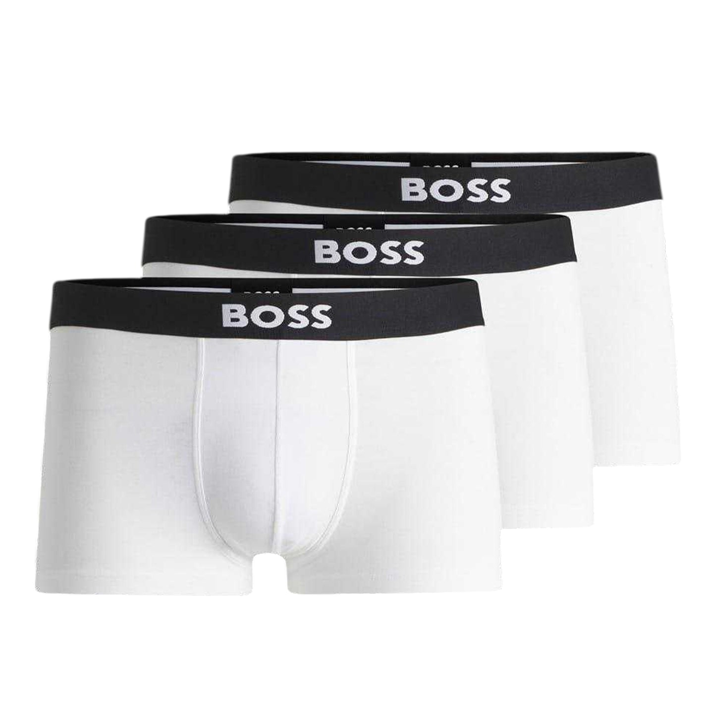 White - Front - Boss Mens Underwear (Pack of 3)