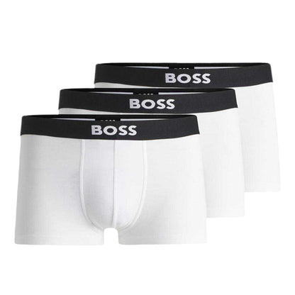 White - Front - Boss Mens Underwear (Pack of 3)