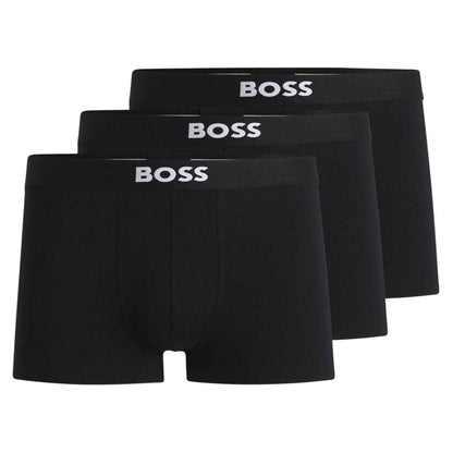Black - Front - Boss Mens Underwear (Pack of 3)