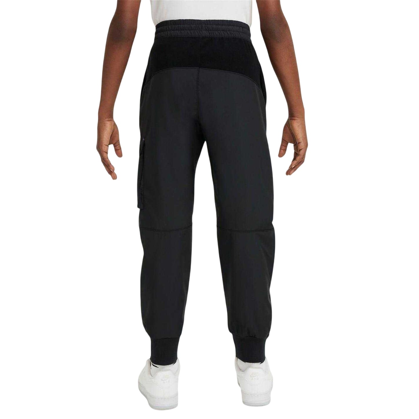 Black - Back - Nike Childrens-Kids Sportswear City Fleece Utility Joggers