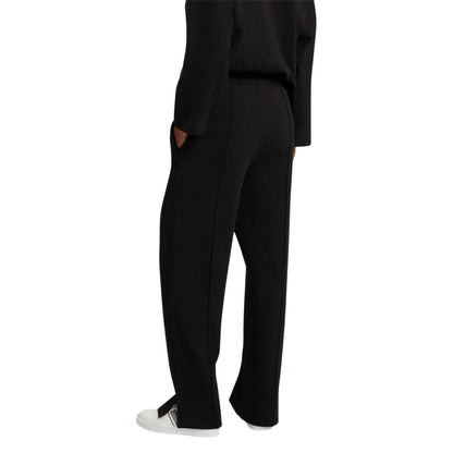 Black - Back - Ted Baker Womens-Ladies Pintuck Straight Leg Joggers